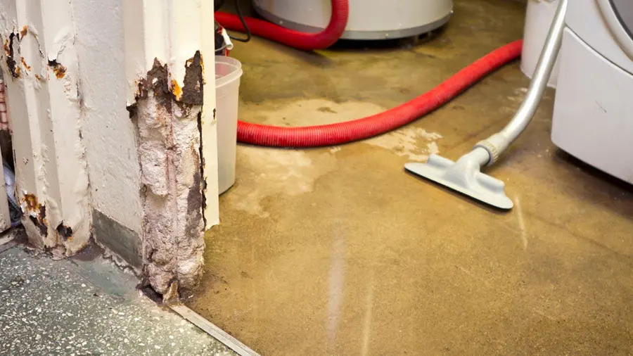 Water damage restoration work in Riverton, NJ