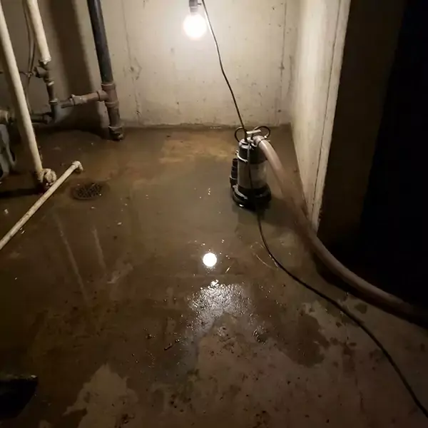 River-storm basement flooding in Riverton, NJ